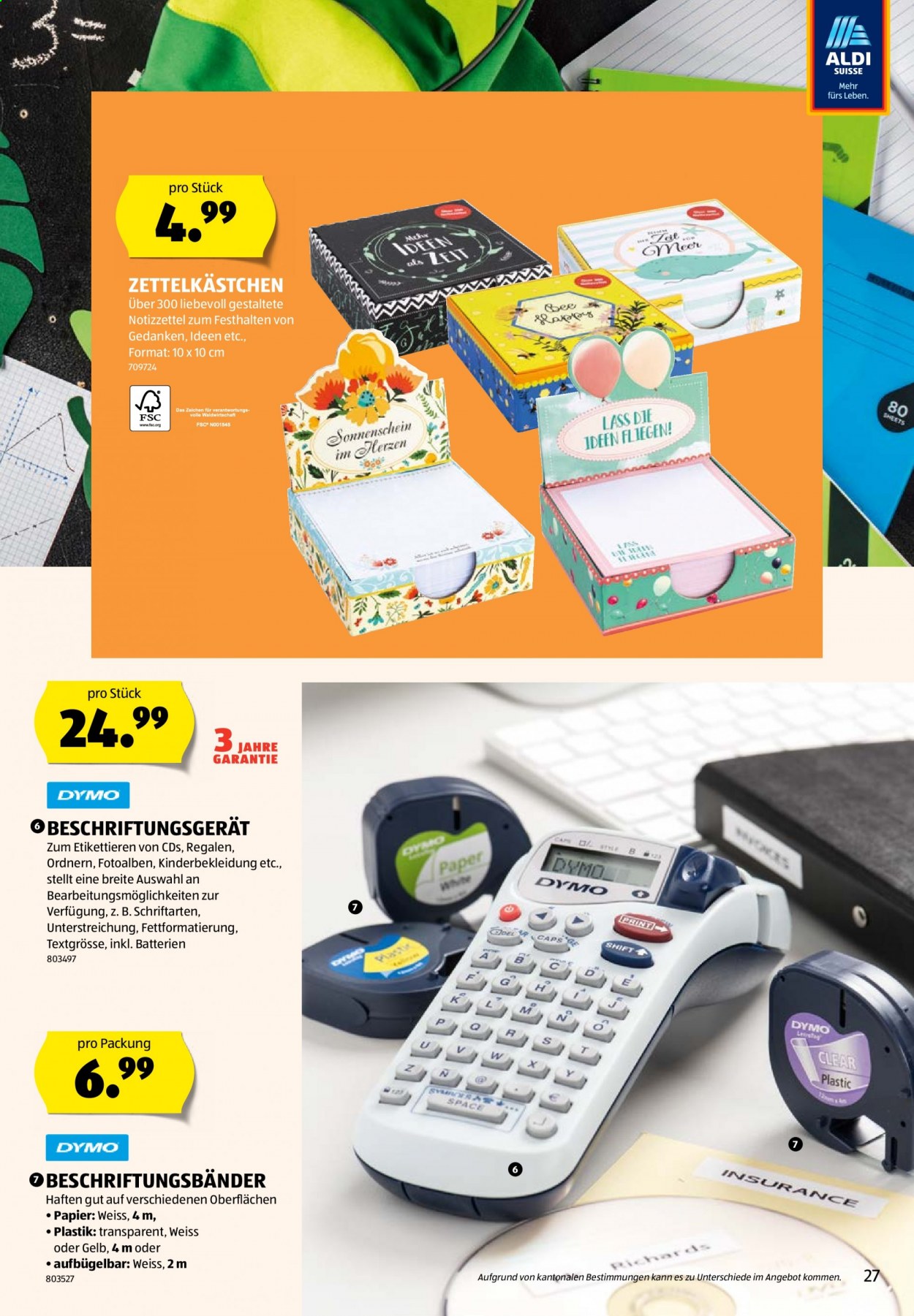Prospekt Aldi - 28.1.2021 - 3.2.2021. Seite 27