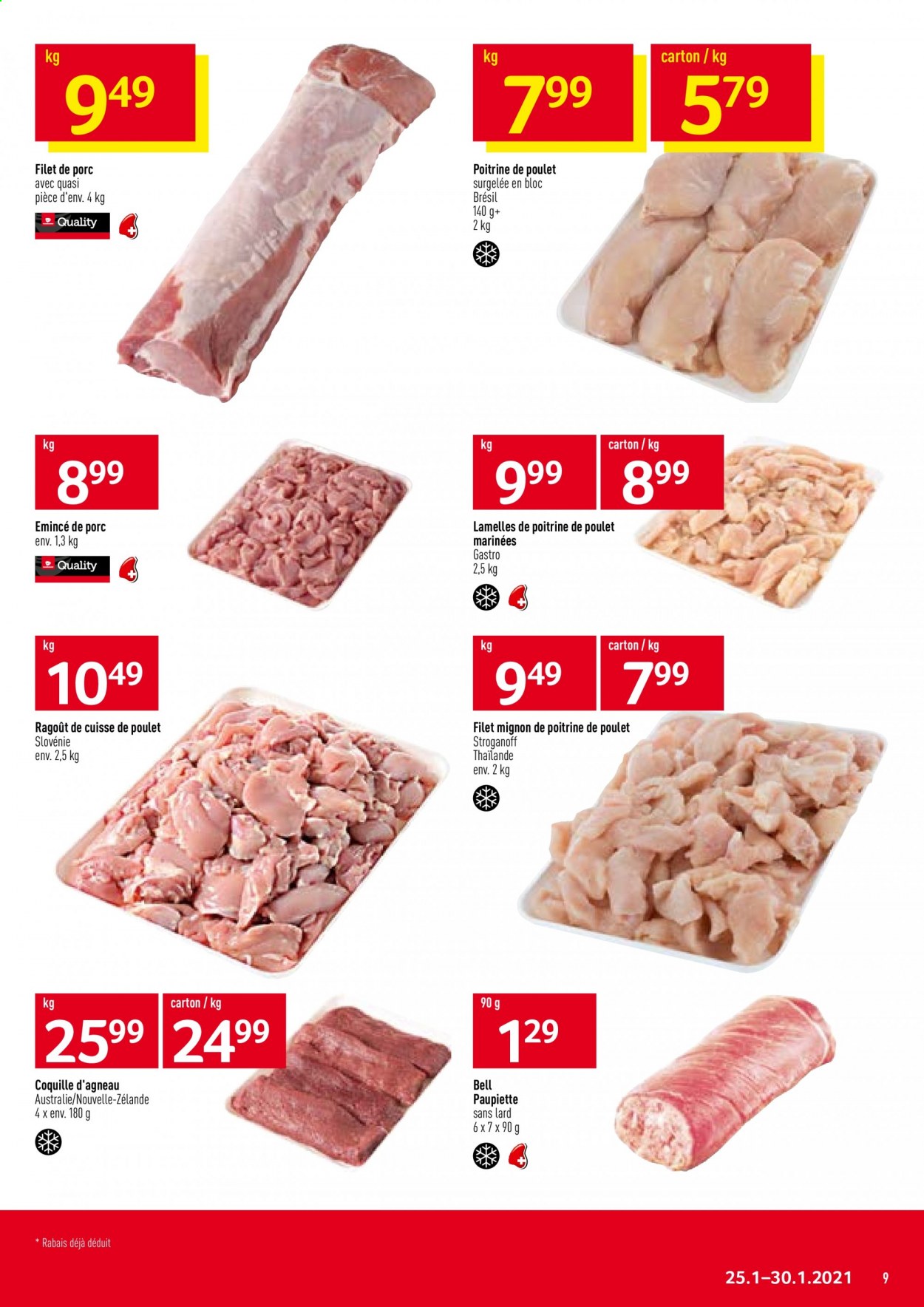 Volantino Prodega - 25.1.2021 - 30.1.2021. Pagina 9