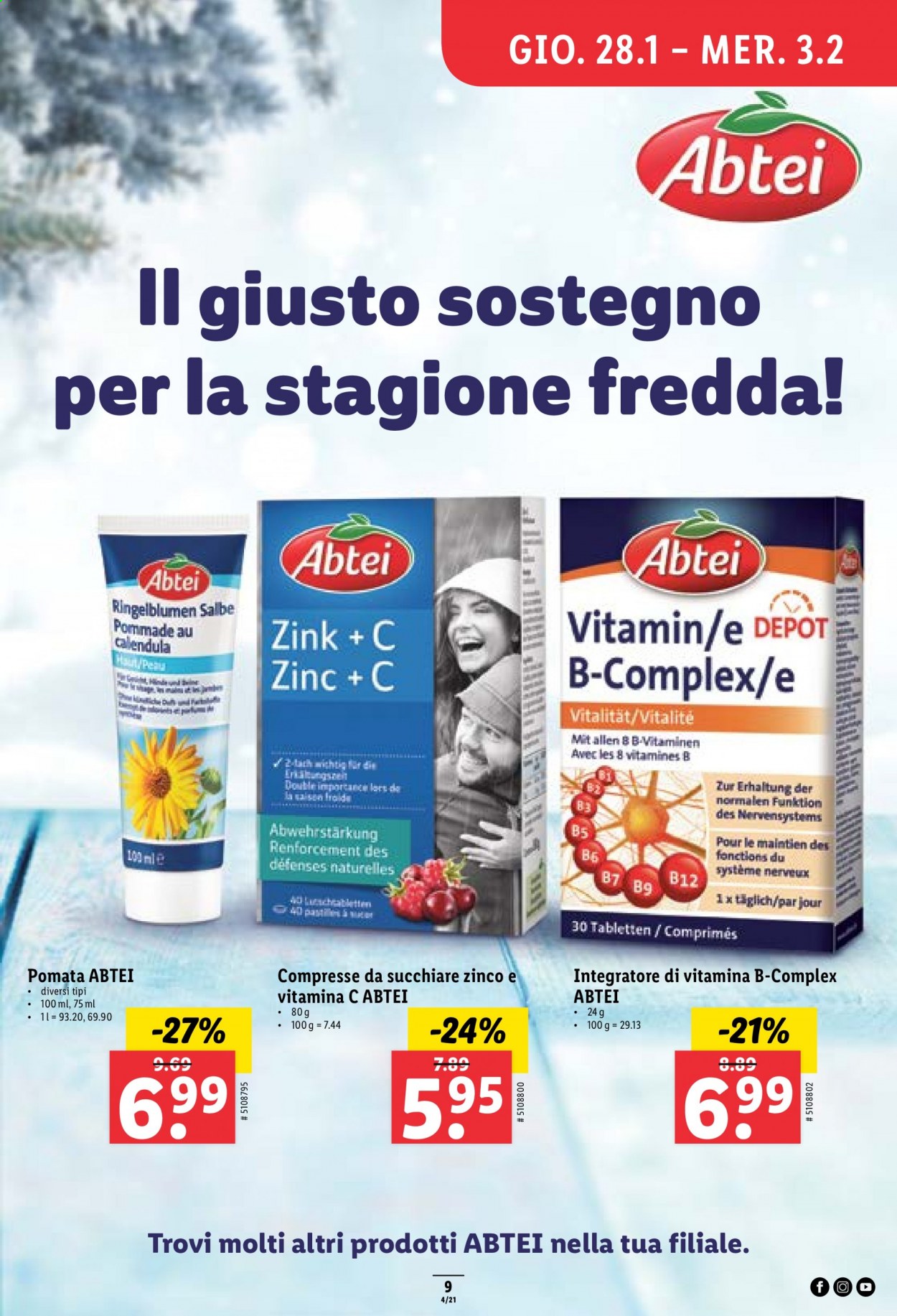 Prospekt Lidl - 28.1.2021 - 3.2.2021. Seite 9