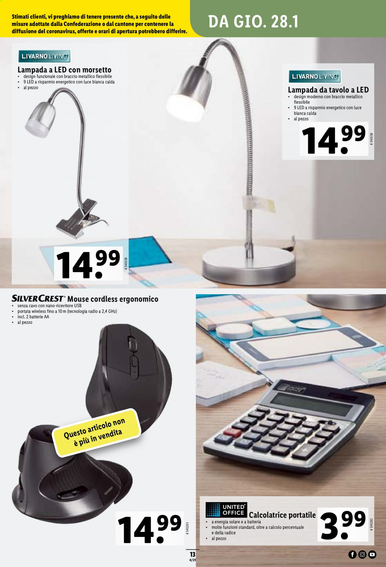 Prospekt Lidl - 28.1.2021 - 3.2.2021. Seite 13