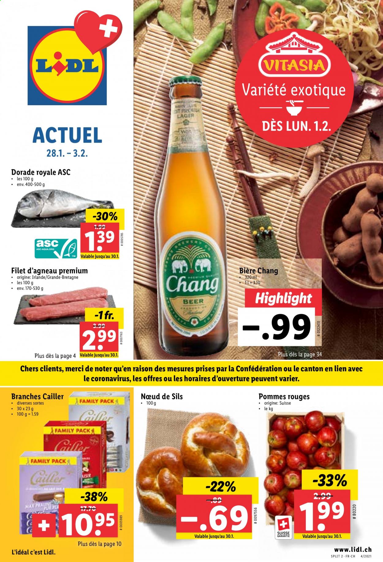 Prospekt Lidl - 28.1.2021 - 3.2.2021. Seite 1