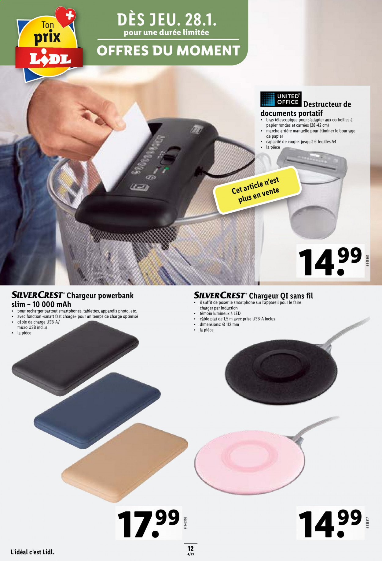 Prospekt Lidl - 28.1.2021 - 3.2.2021. Seite 12