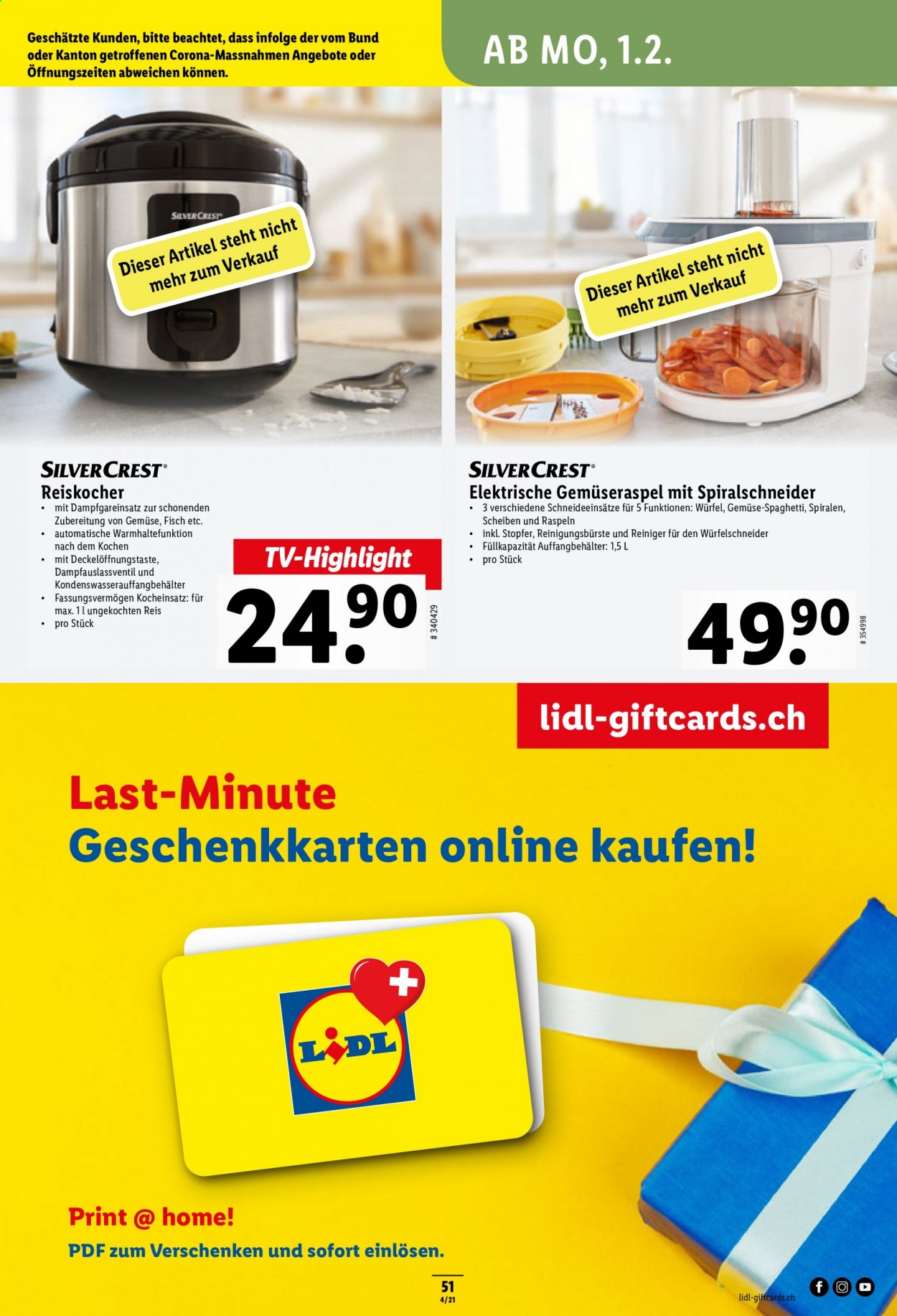 Volantino Lidl - 28.1.2021 - 3.2.2021. Pagina 51