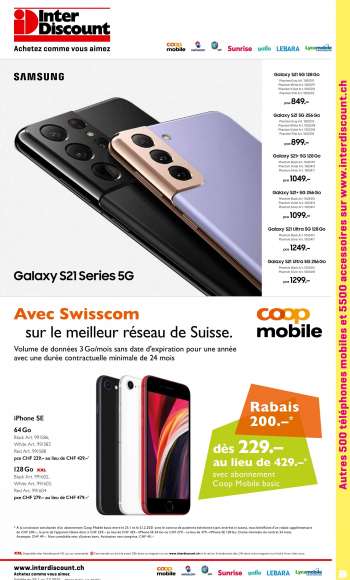 Volantino Interdiscount - 25.1.2021 - 7.2.2021.