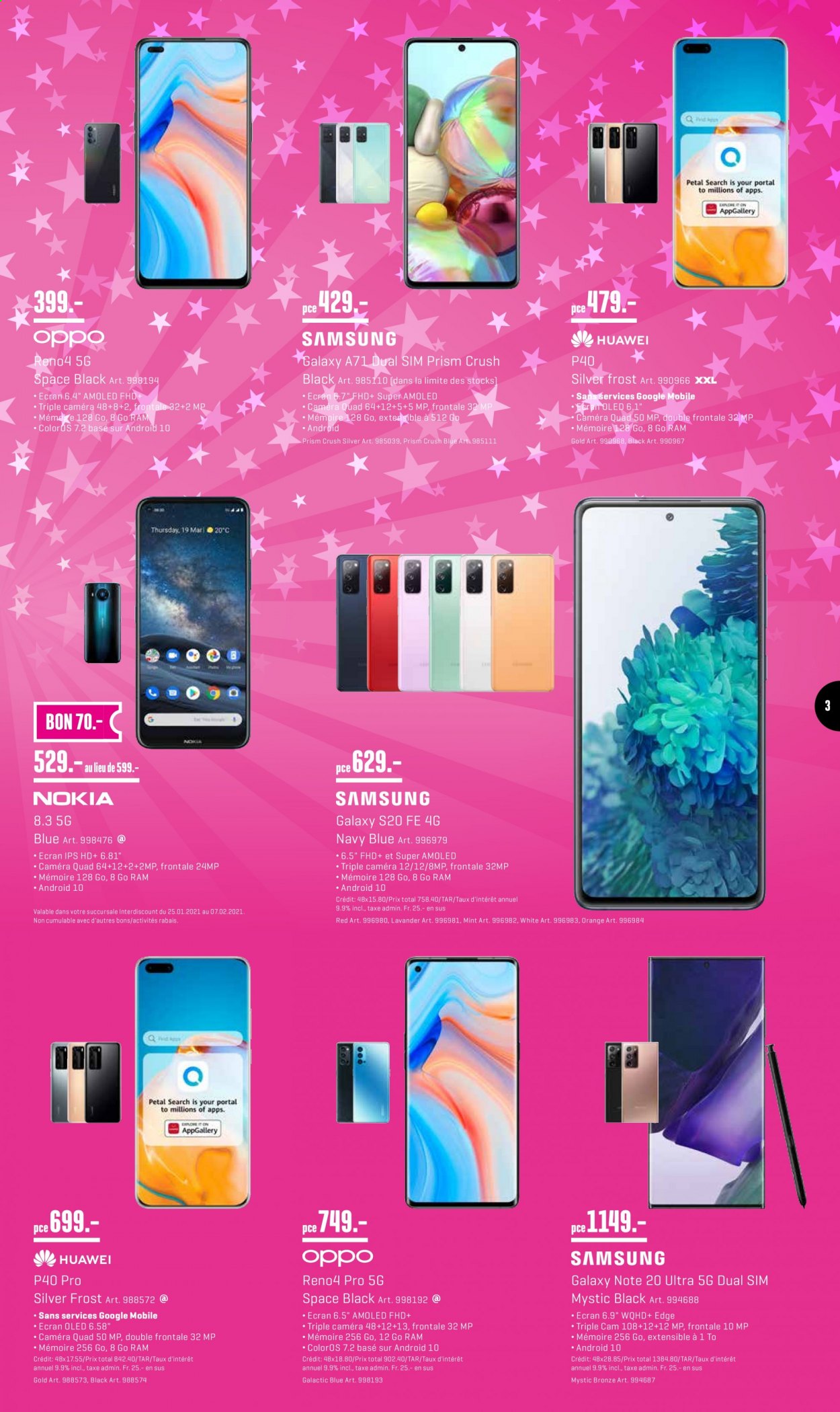 Catalogue Interdiscount - 25.1.2021 - 7.2.2021. Page 3