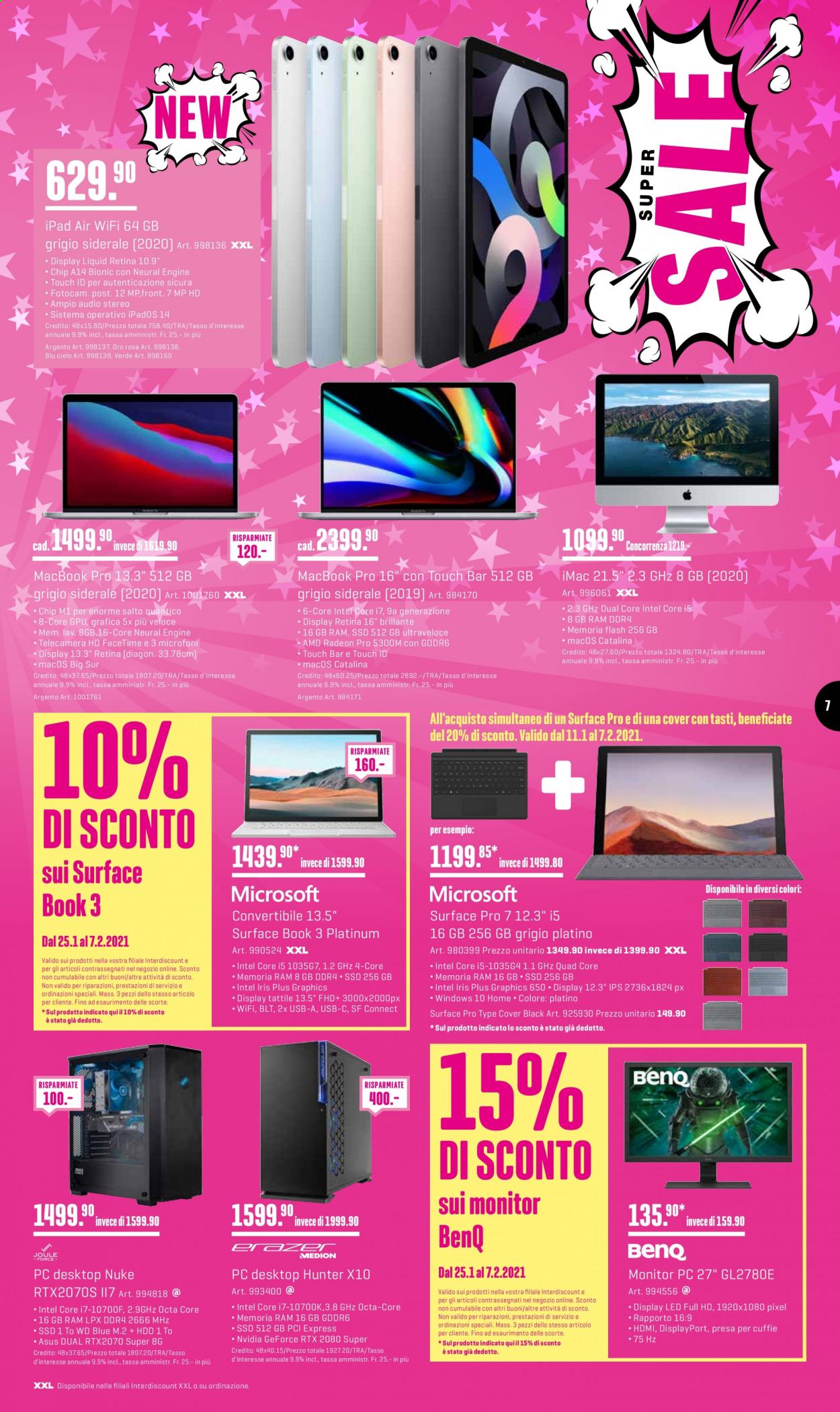 Catalogue Interdiscount - 25.1.2021 - 7.2.2021. Page 7