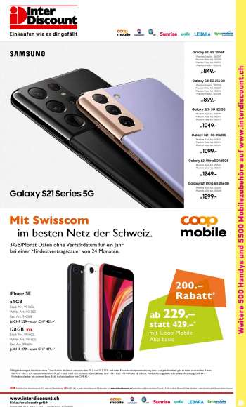 Prospekte Interdiscount - 25.1.2021 - 7.2.2021.