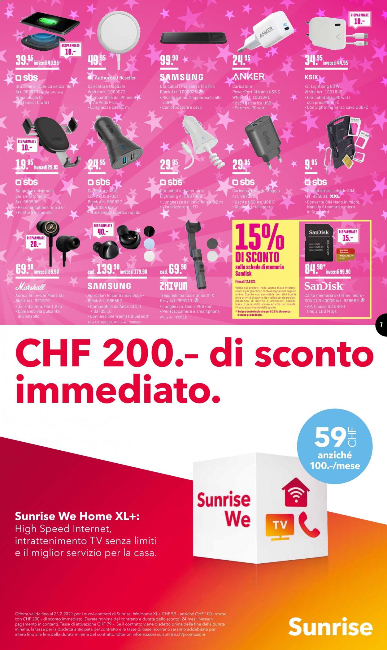 Volantino Interdiscount - 25.1.2021 - 7.2.2021. Pagina 7