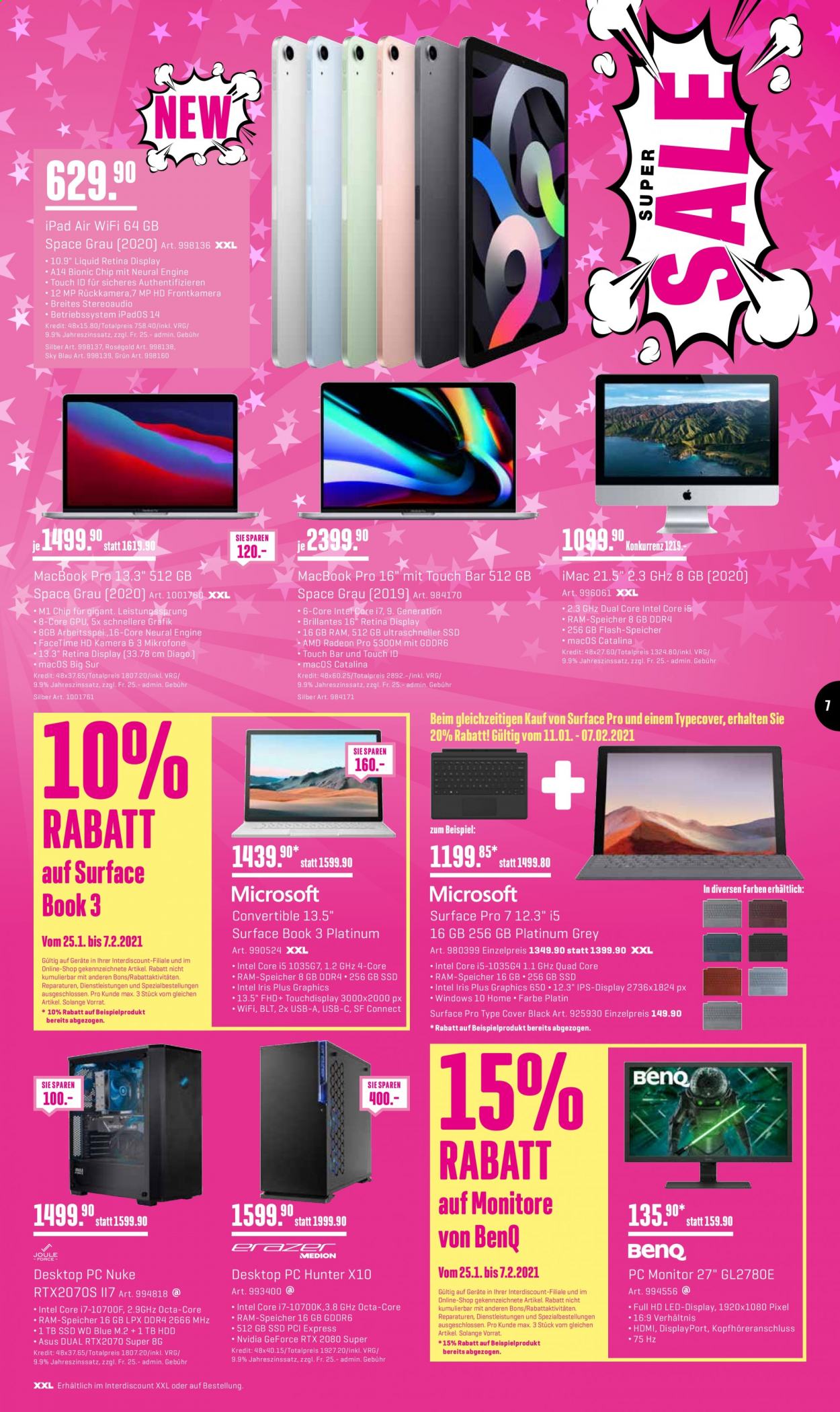Catalogue Interdiscount - 25.1.2021 - 7.2.2021. Page 7