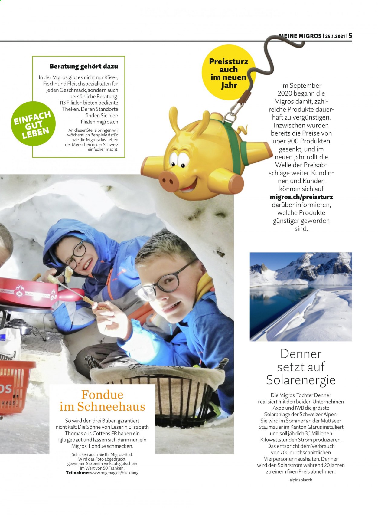 Volantino Migros - 25.1.2021 - 31.1.2021. Pagina 5