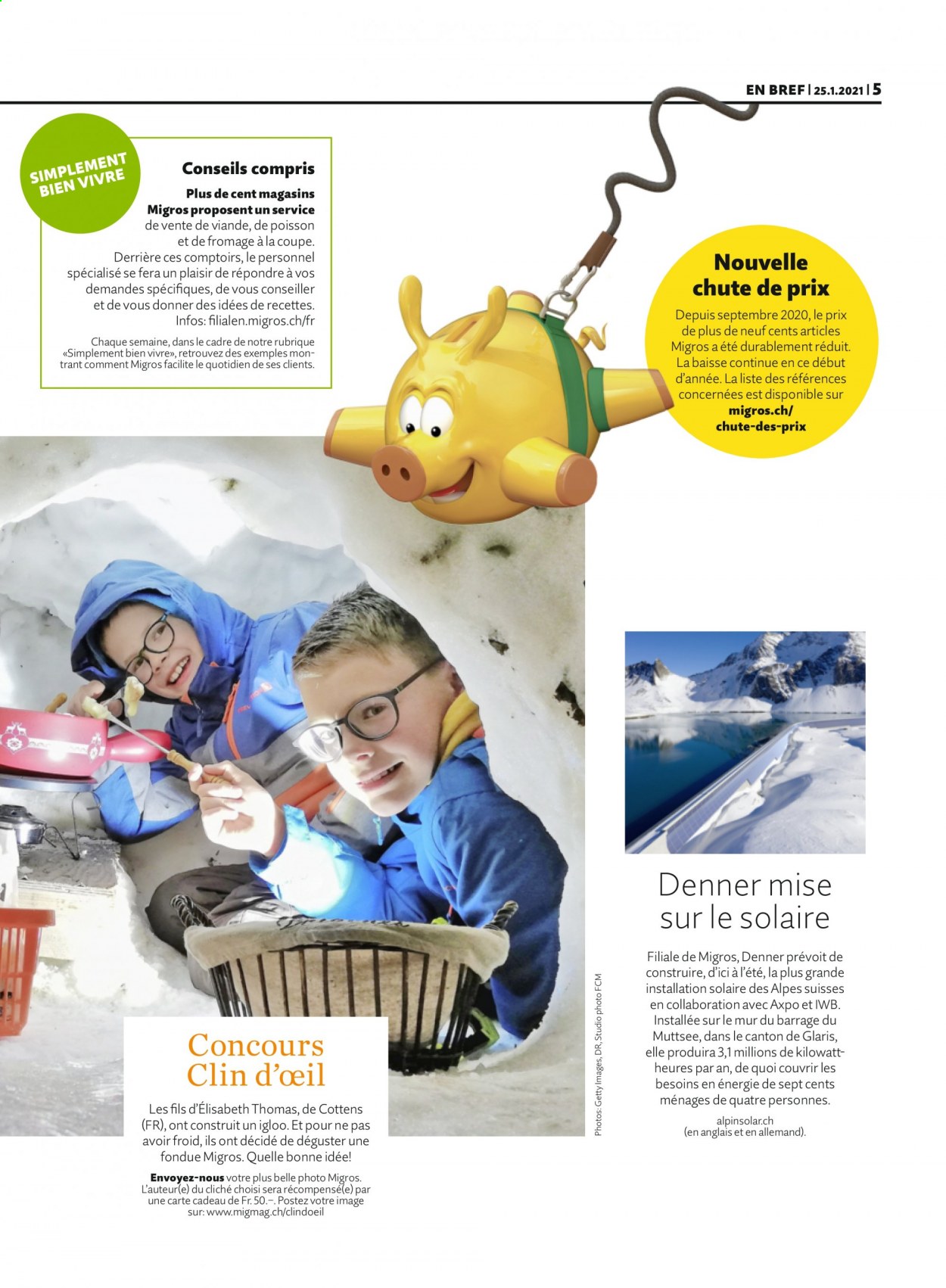 Volantino Migros - 25.1.2021 - 31.1.2021. Pagina 5