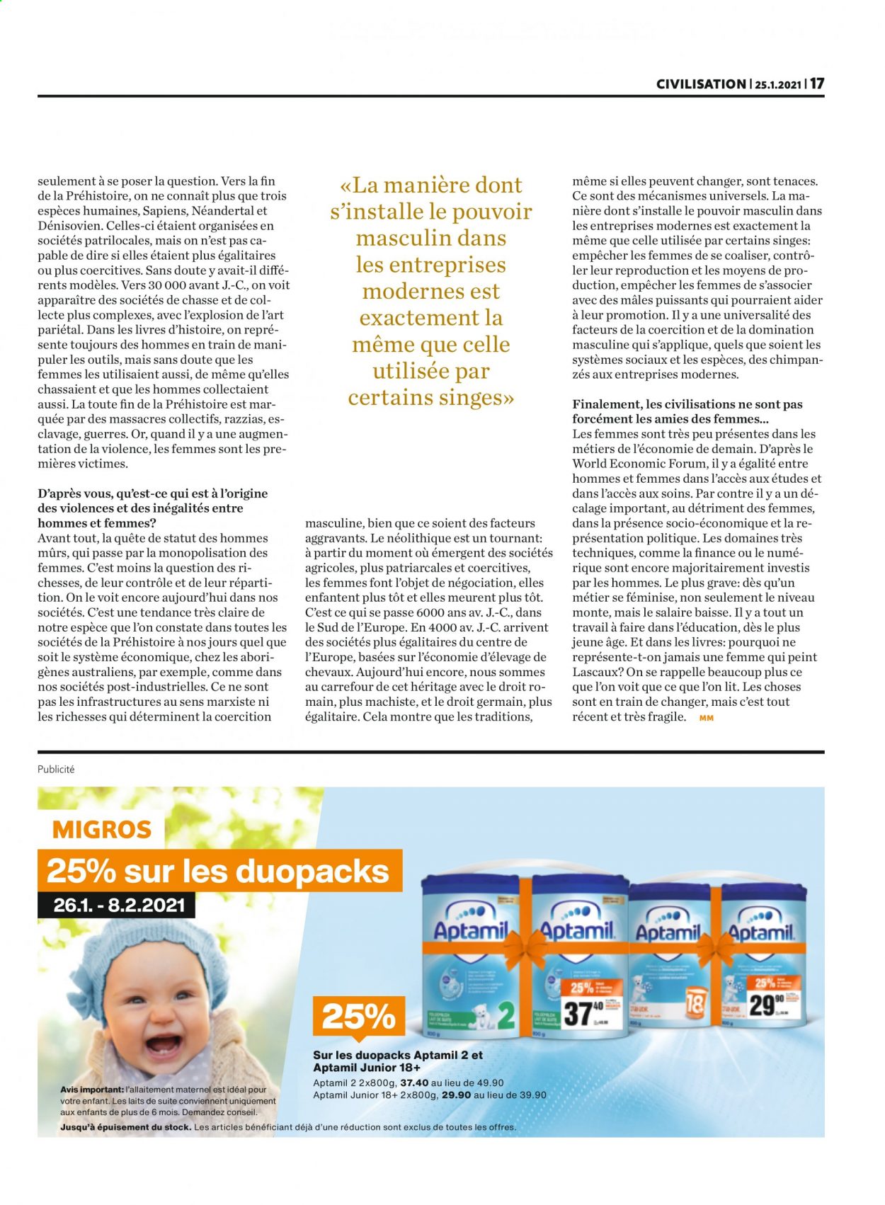 Volantino Migros - 25.1.2021 - 31.1.2021. Pagina 17
