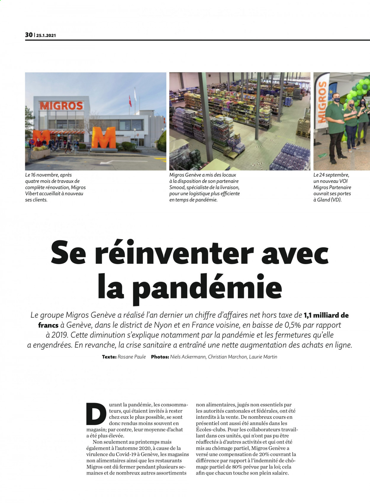 Volantino Migros - 25.1.2021 - 31.1.2021. Pagina 30
