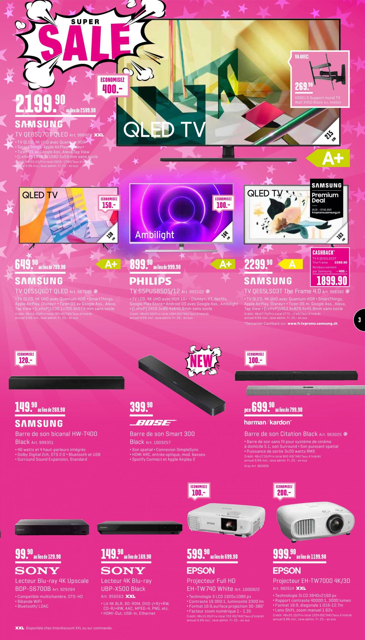 Catalogue Interdiscount - 25.1.2021 - 7.2.2021. Page 3