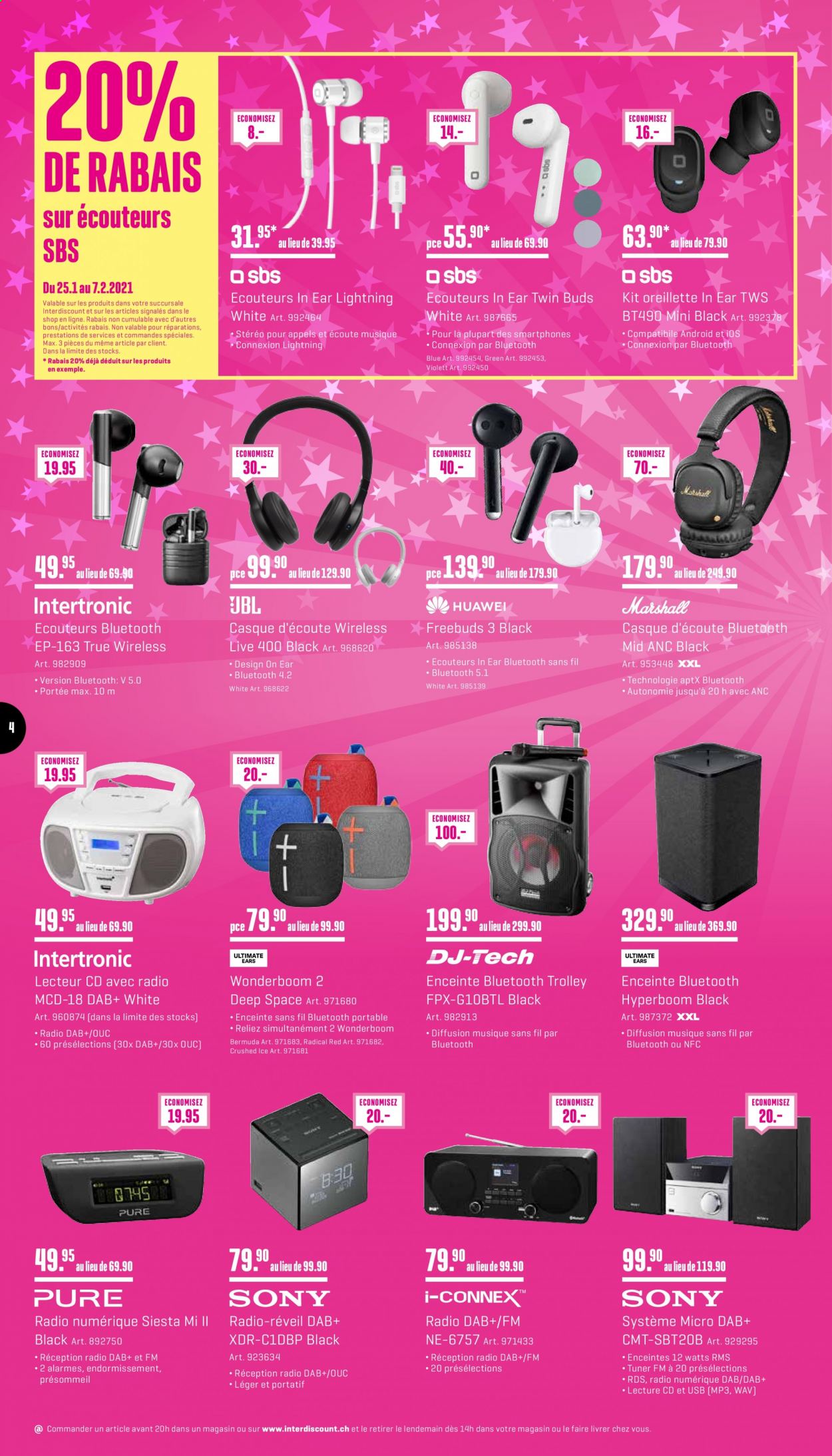 Catalogue Interdiscount - 25.1.2021 - 7.2.2021. Page 4