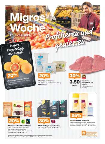 Prospekte Migros - 26.1.2021 - 1.2.2021.