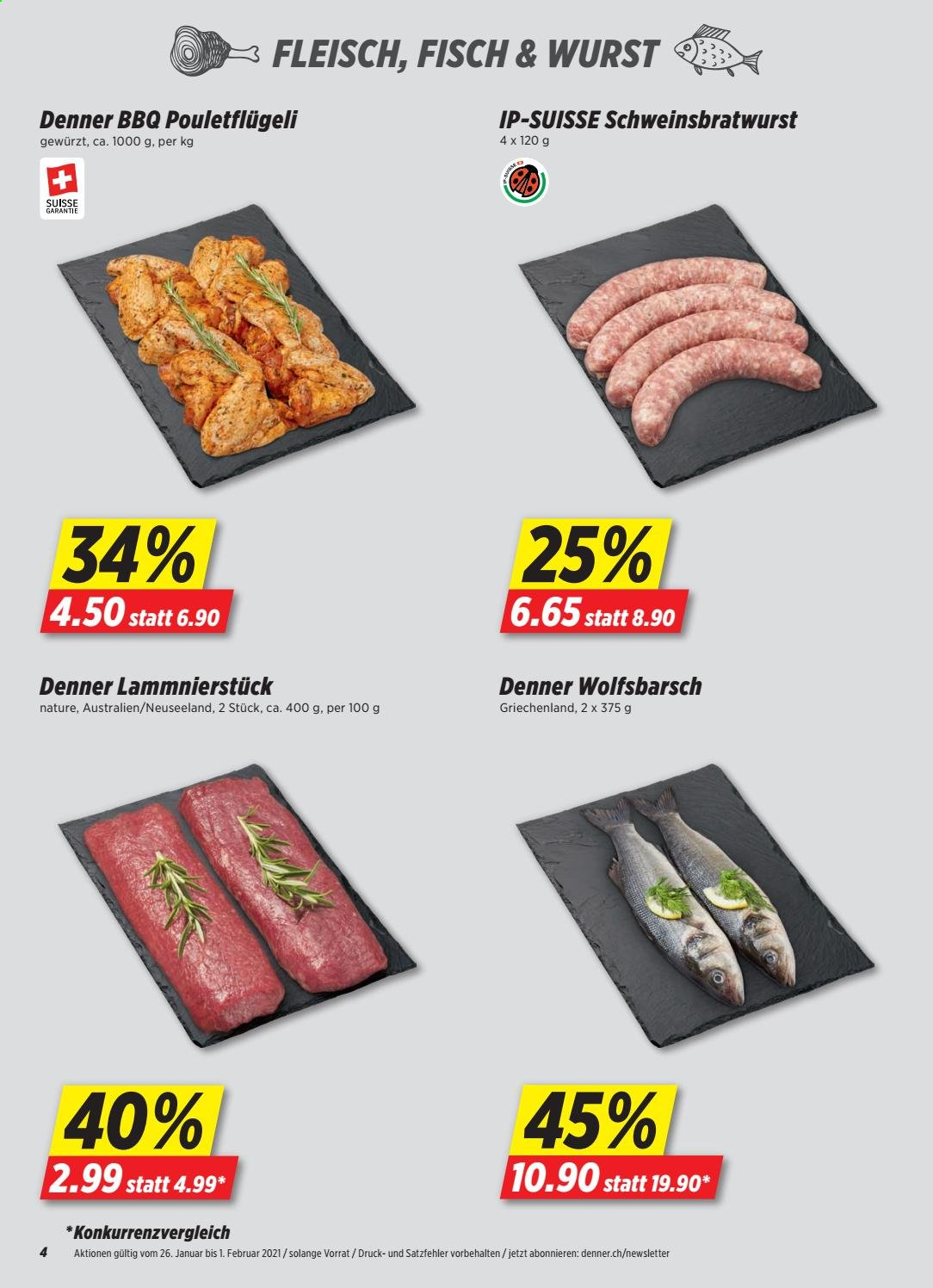 Catalogue Denner - 26.1.2021 - 1.2.2021. Page 4