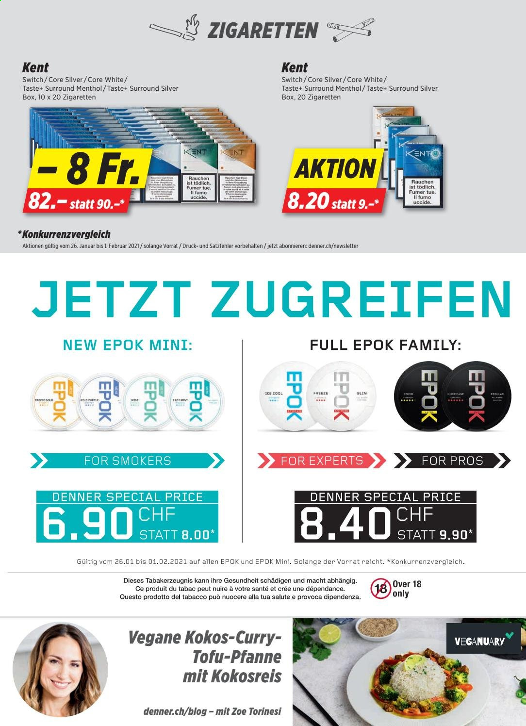 Catalogue Denner - 26.1.2021 - 1.2.2021. Page 23