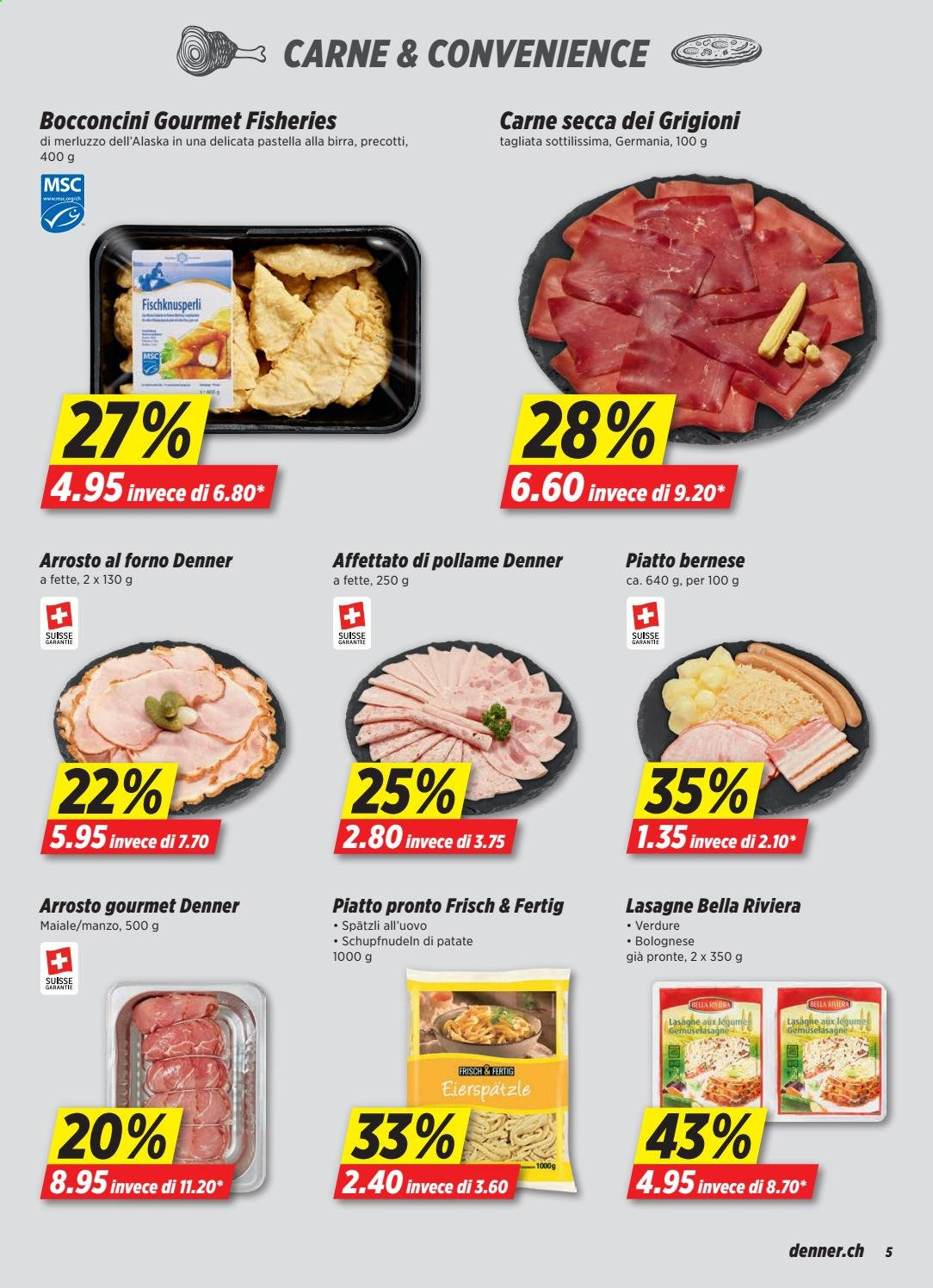 Volantino Denner - 26.1.2021 - 1.2.2021. Pagina 5