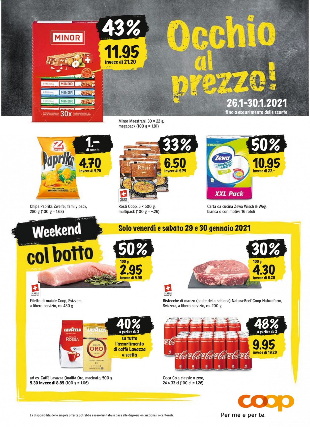 Volantino Coop - 26.1.2021 - 30.1.2021. Pagina 16