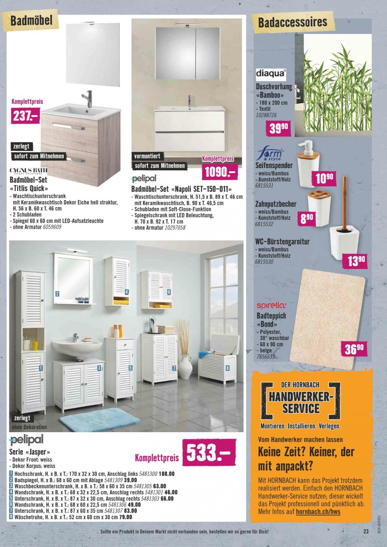 Volantino Hornbach - 26.1.2021 - 25.2.2021. Pagina 23