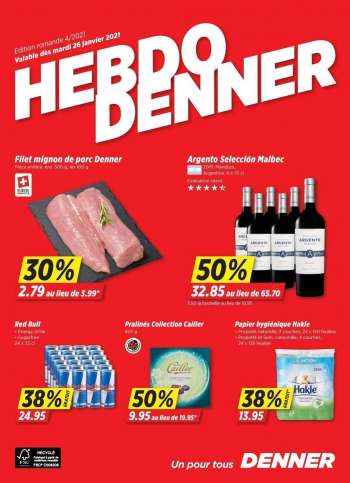 Catalogue Denner - 26.1.2021 - 1.2.2021.