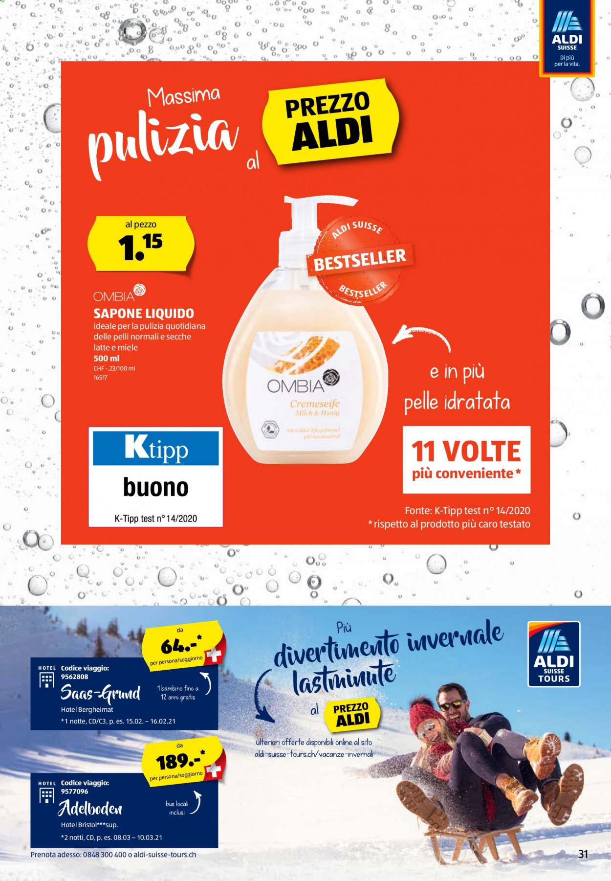 Volantino Aldi - 4.2.2021 - 10.2.2021. Pagina 31