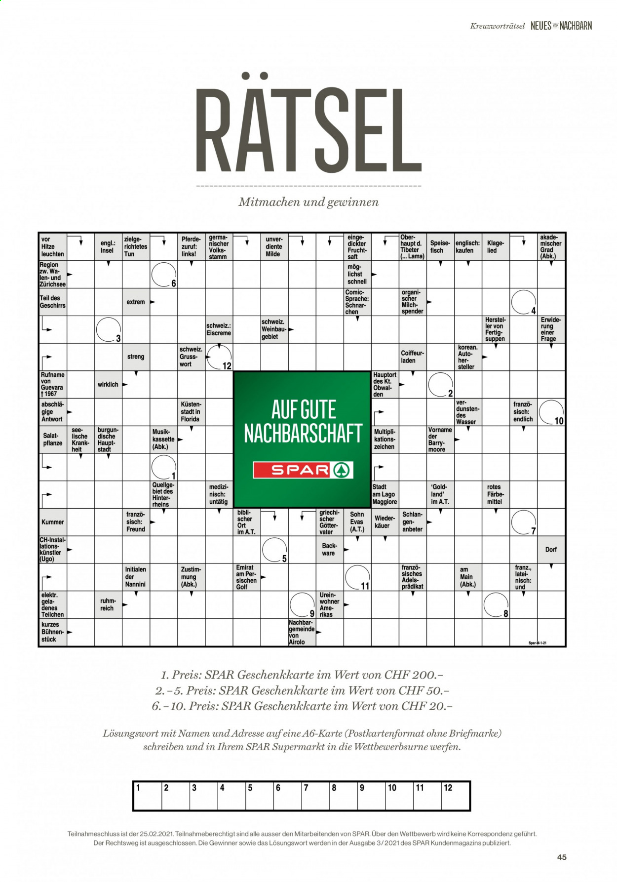 Catalogue SPAR. Page 47