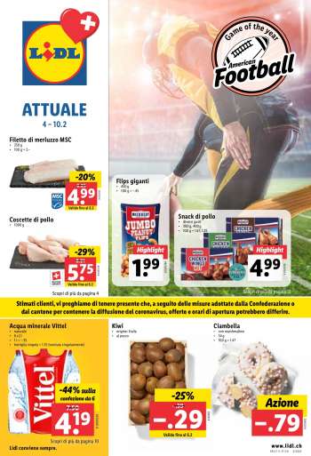 Volantino Lidl - 4.2.2021 - 10.2.2021.