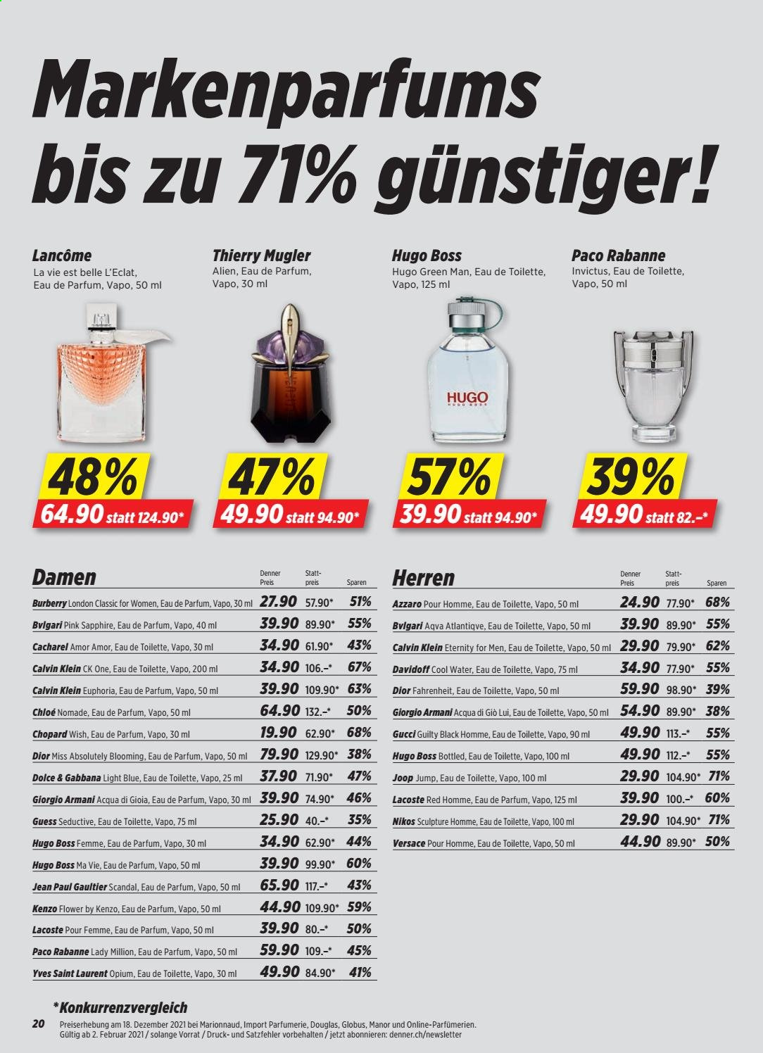Catalogue Denner - 2.2.2021 - 8.2.2021. Page 20