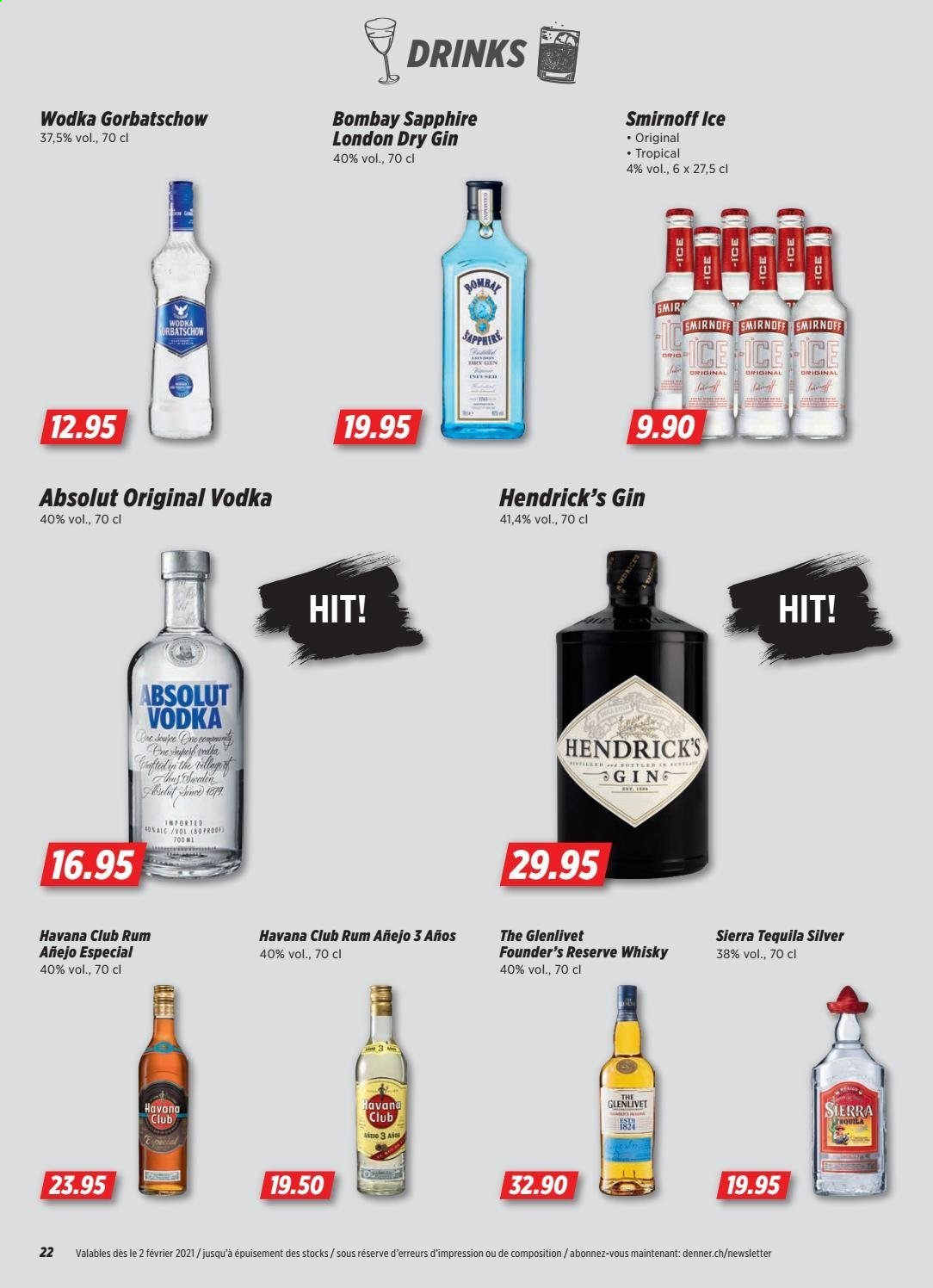 Catalogue Denner - 2.2.2021 - 8.2.2021. Page 22