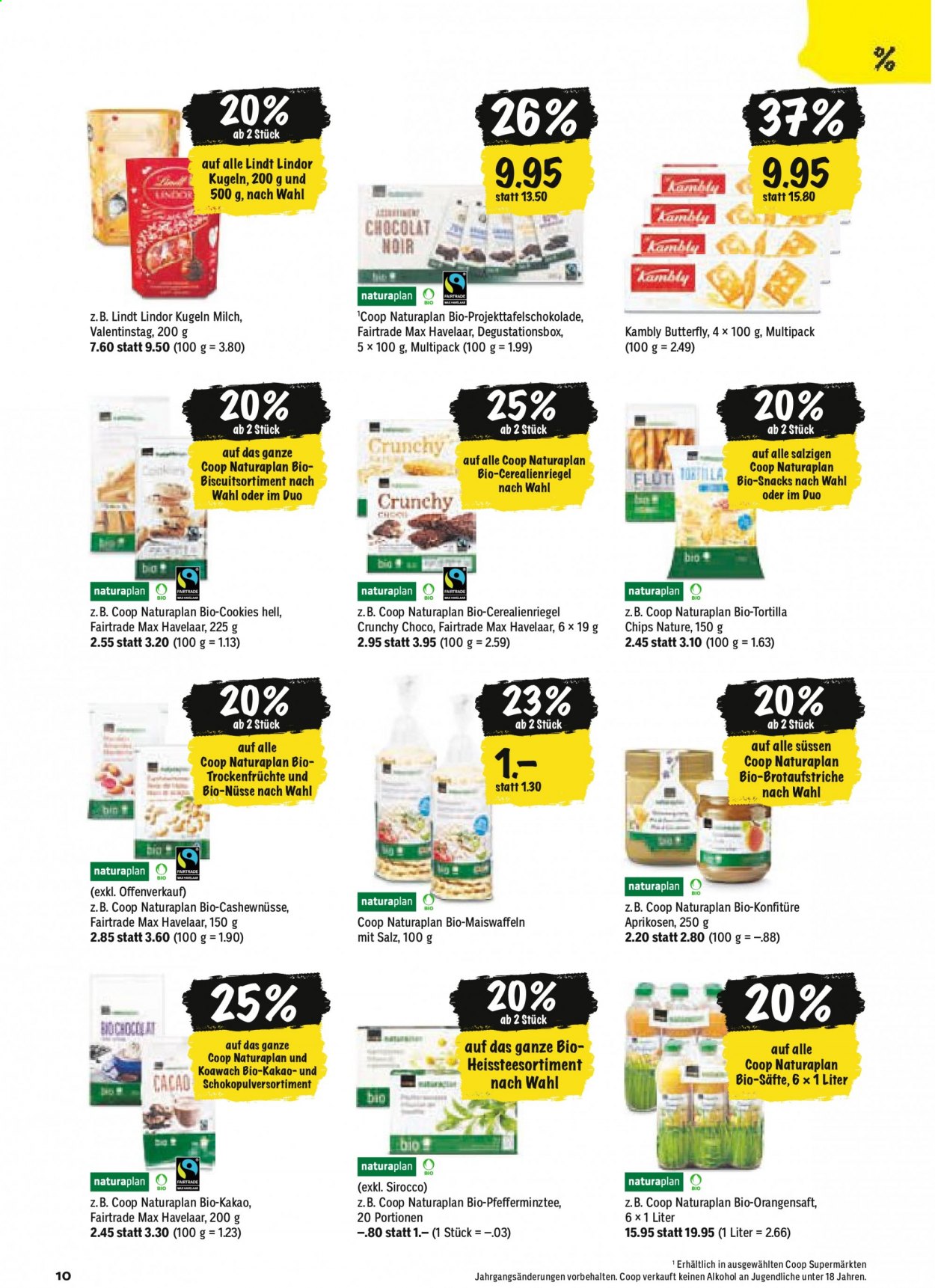 Prospekt Coop - 2.2.2021 - 6.2.2021. Seite 10