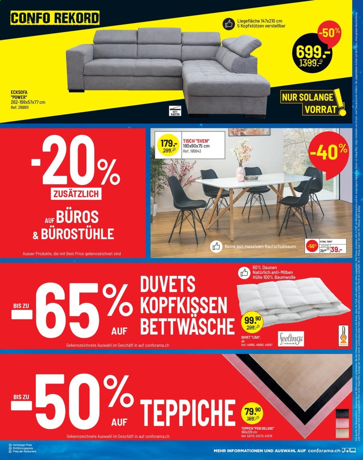 Volantino Conforama - 2.2.2021 - 15.2.2021. Pagina 24