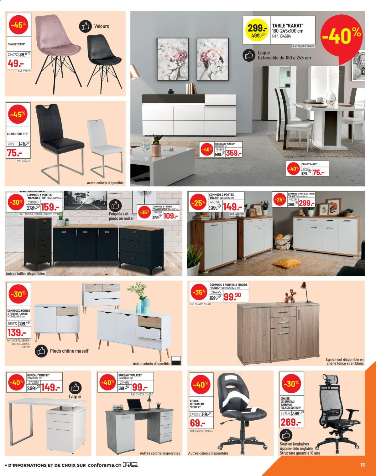 Volantino Conforama - 2.2.2021 - 15.2.2021. Pagina 13