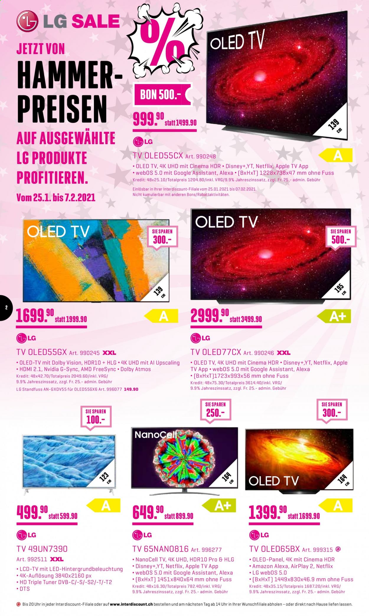 Volantino Interdiscount - 1.2.2021 - 7.2.2021. Pagina 2