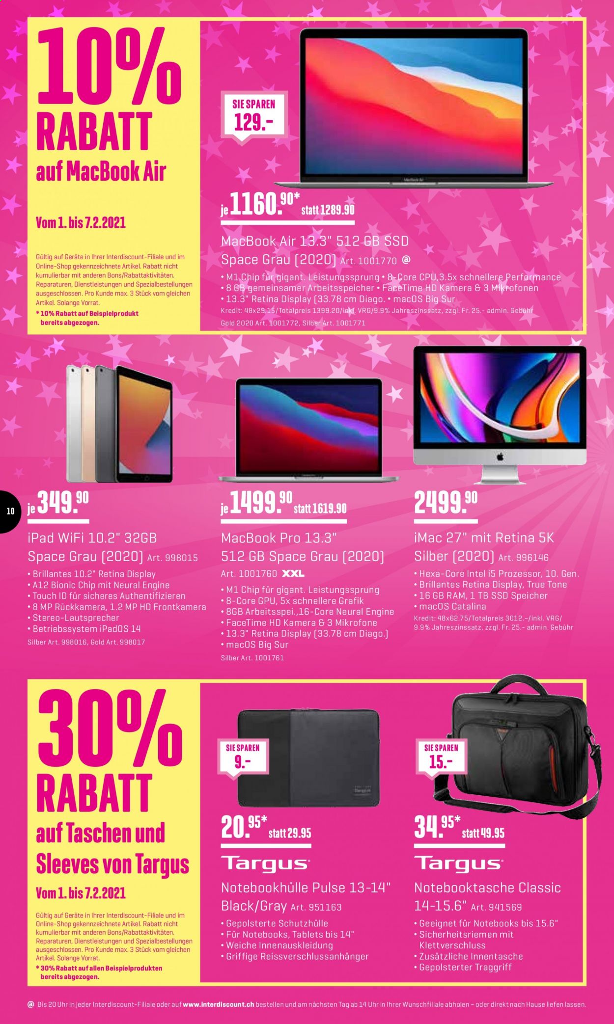 Volantino Interdiscount - 1.2.2021 - 7.2.2021. Pagina 10