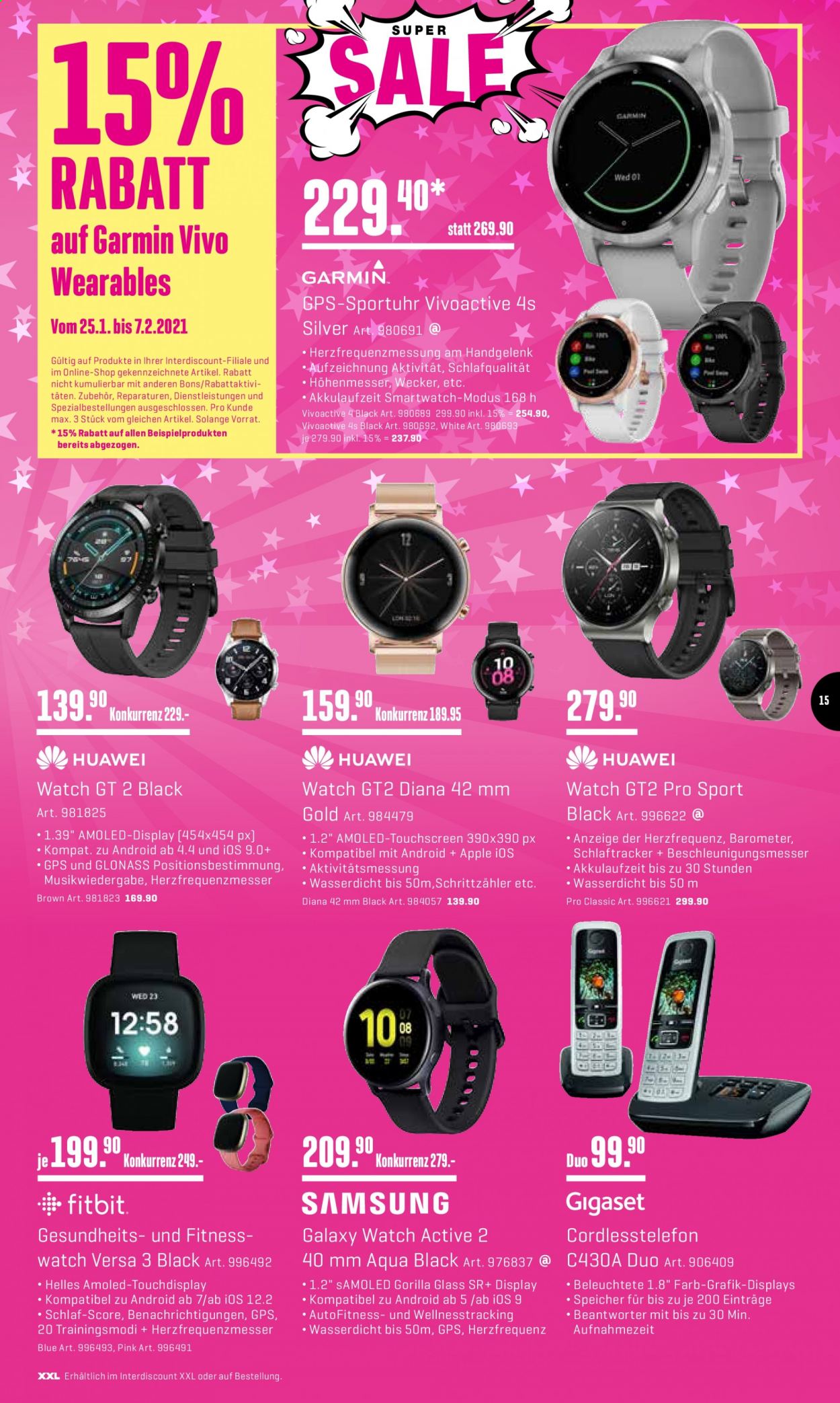 Volantino Interdiscount - 1.2.2021 - 7.2.2021. Pagina 15