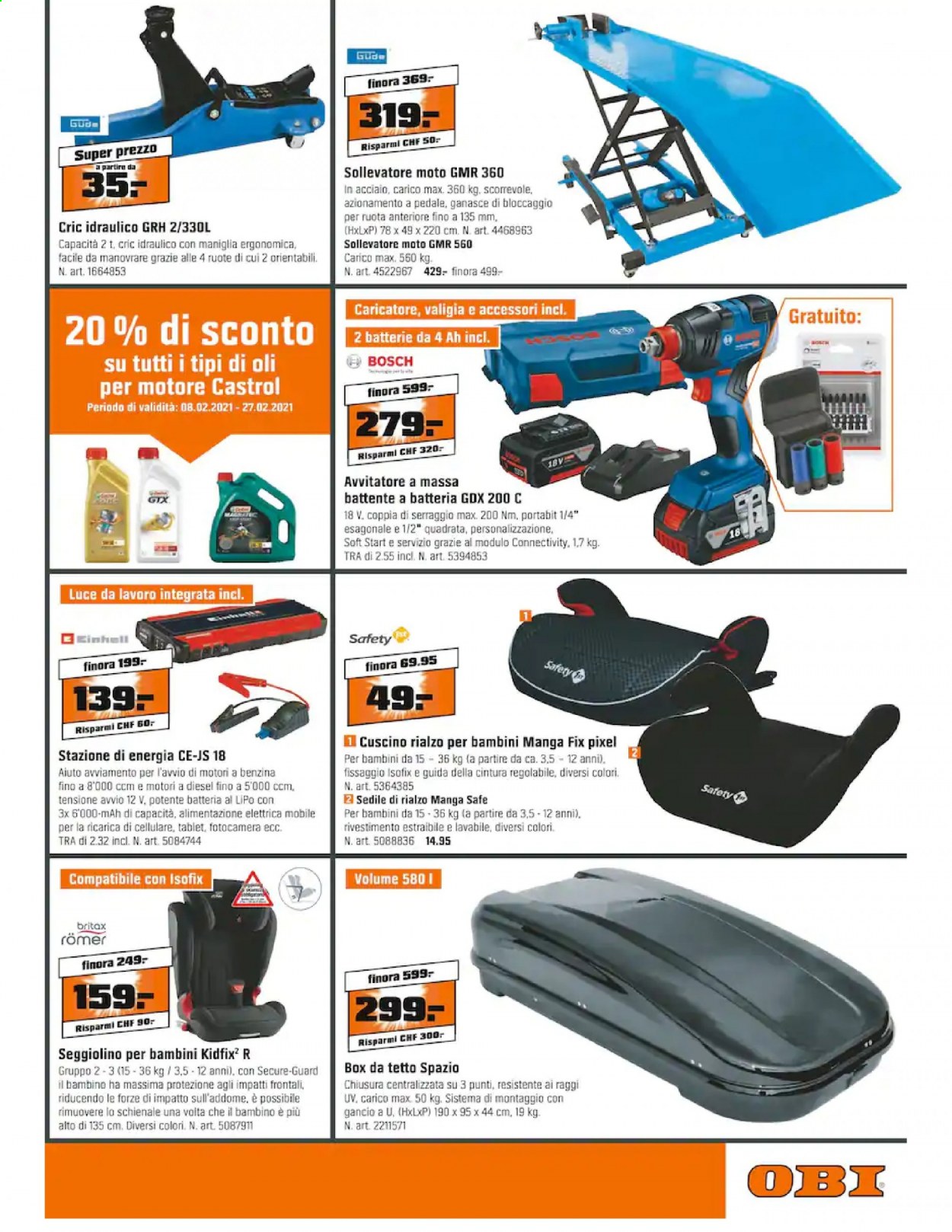 Volantino OBI - 8.2.2021 - 27.2.2021. Pagina 11