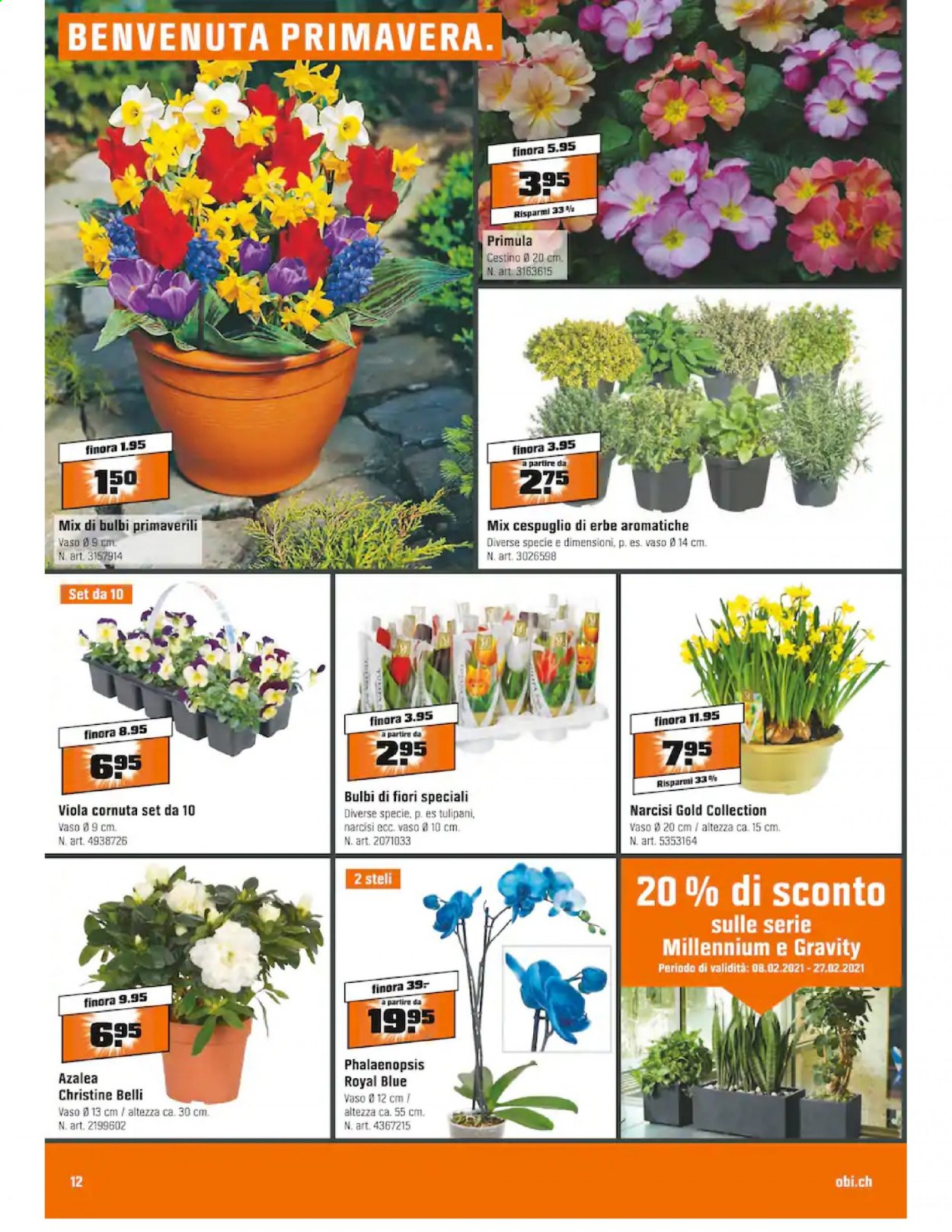 Volantino OBI - 8.2.2021 - 27.2.2021. Pagina 12