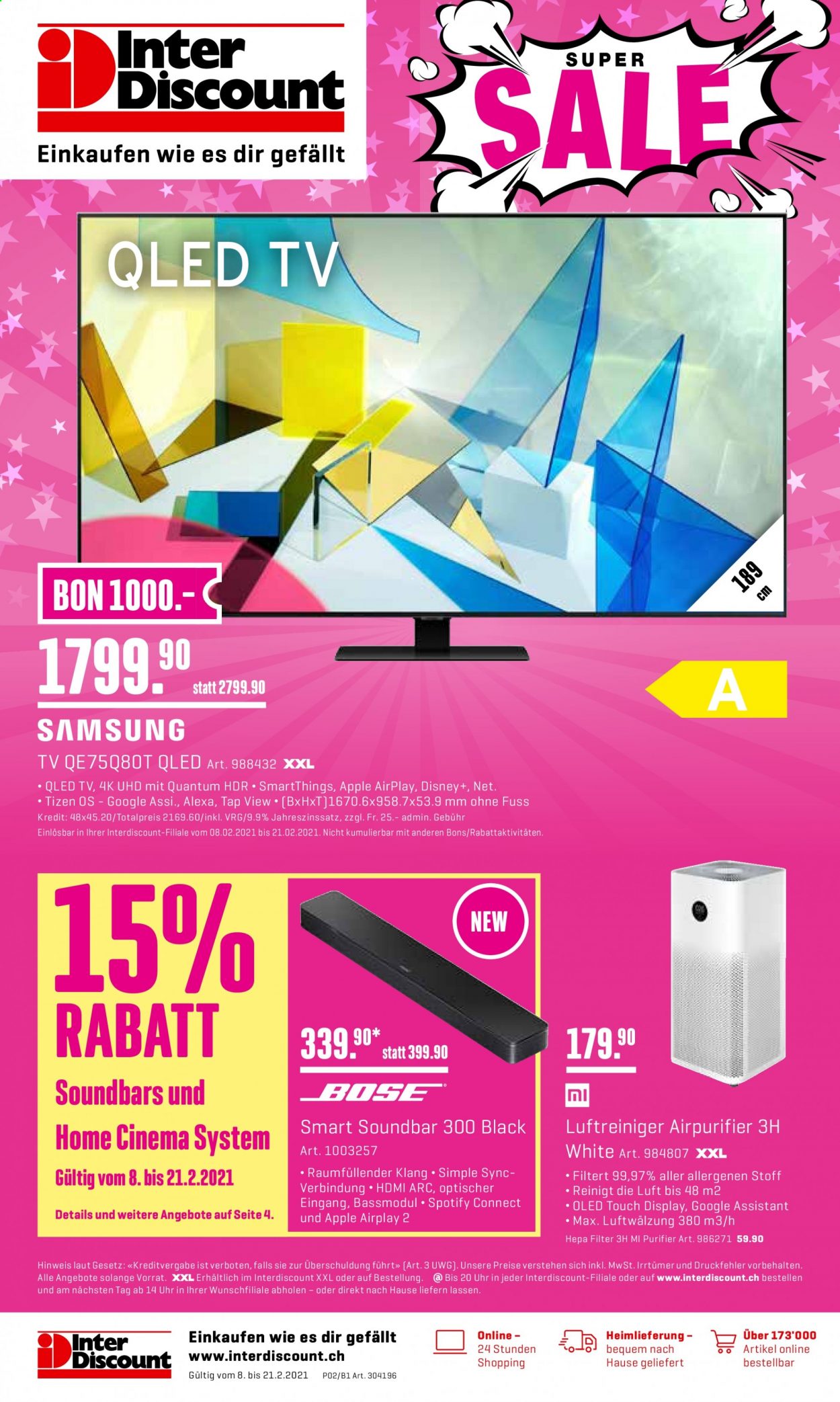 Volantino Interdiscount - 8.2.2021 - 21.2.2021. Pagina 28