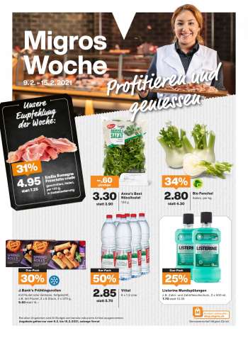 Catalogue Migros - 9.2.2021 - 15.2.2021.
