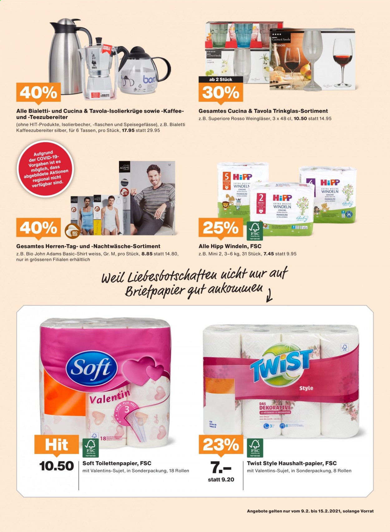 Prospekt Migros - 9.2.2021 - 15.2.2021. Seite 15