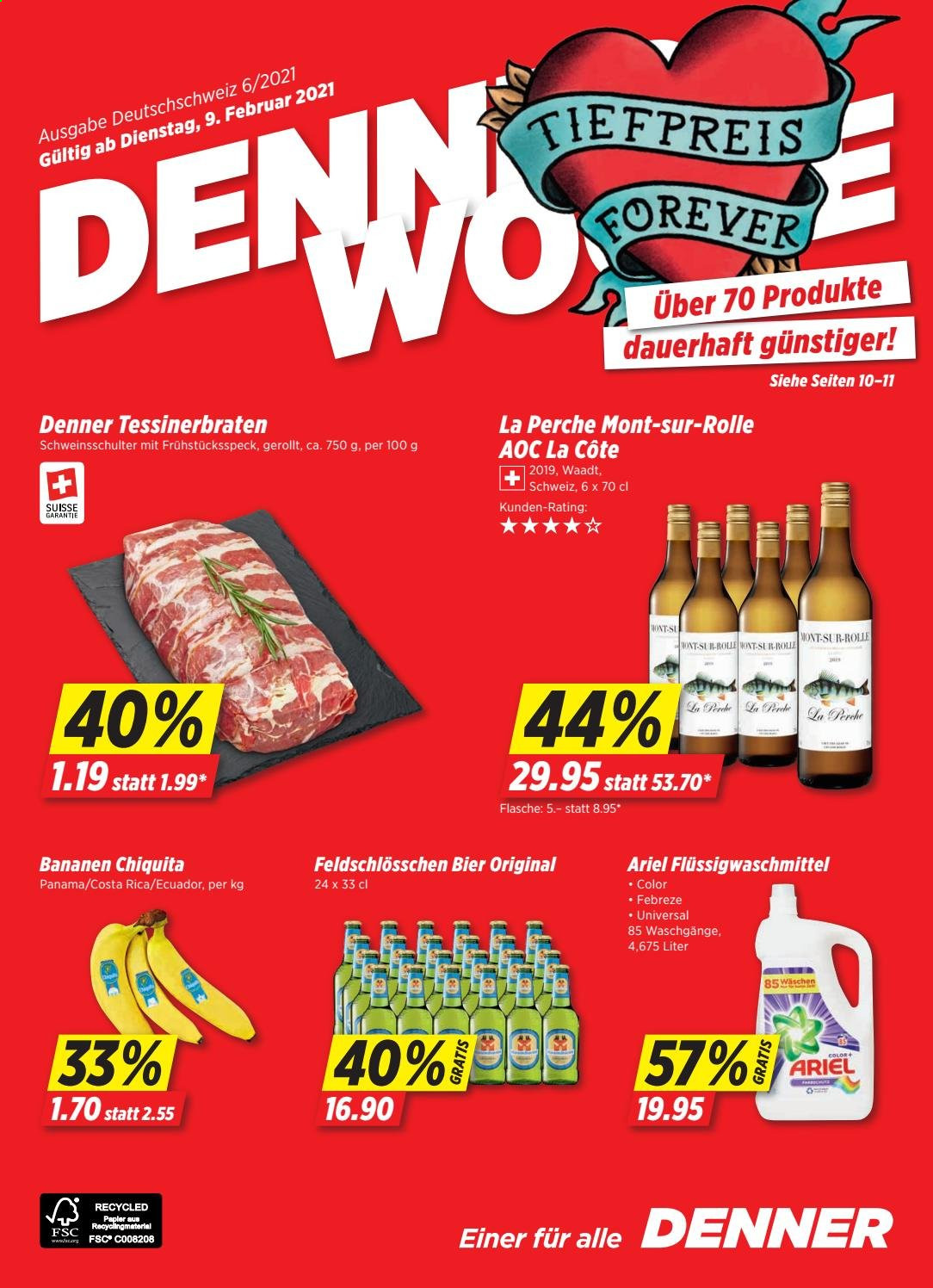 Volantino Denner - 9.2.2021 - 15.2.2021. Pagina 1