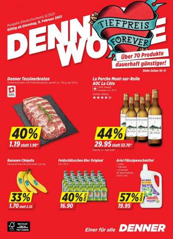 Prospekte Denner - 9.2.2021 - 15.2.2021.