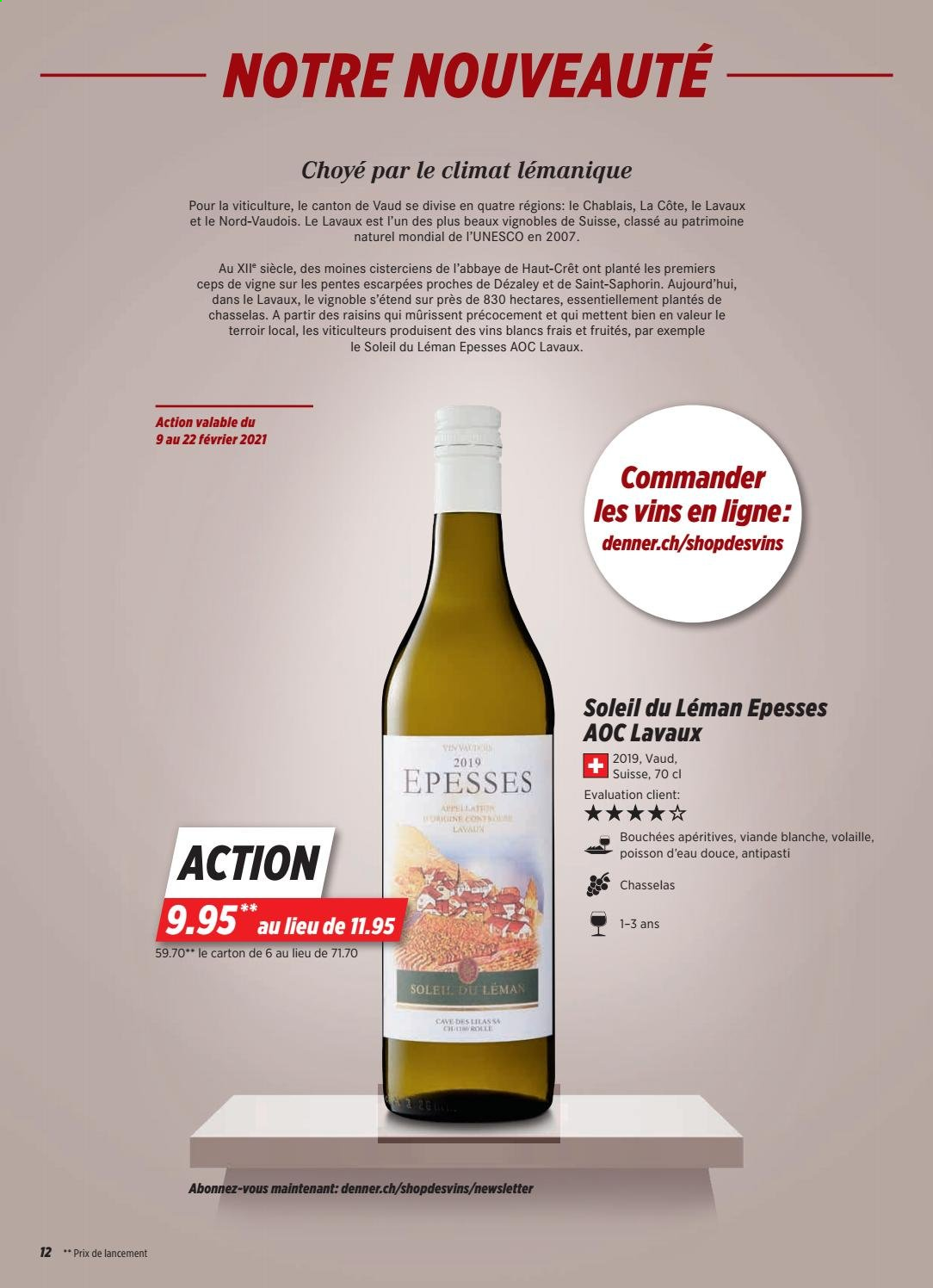 Catalogue Denner - 9.2.2021 - 15.2.2021. Page 12