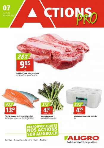 Catalogue ALIGRO - 15.2.2021 - 20.2.2021.