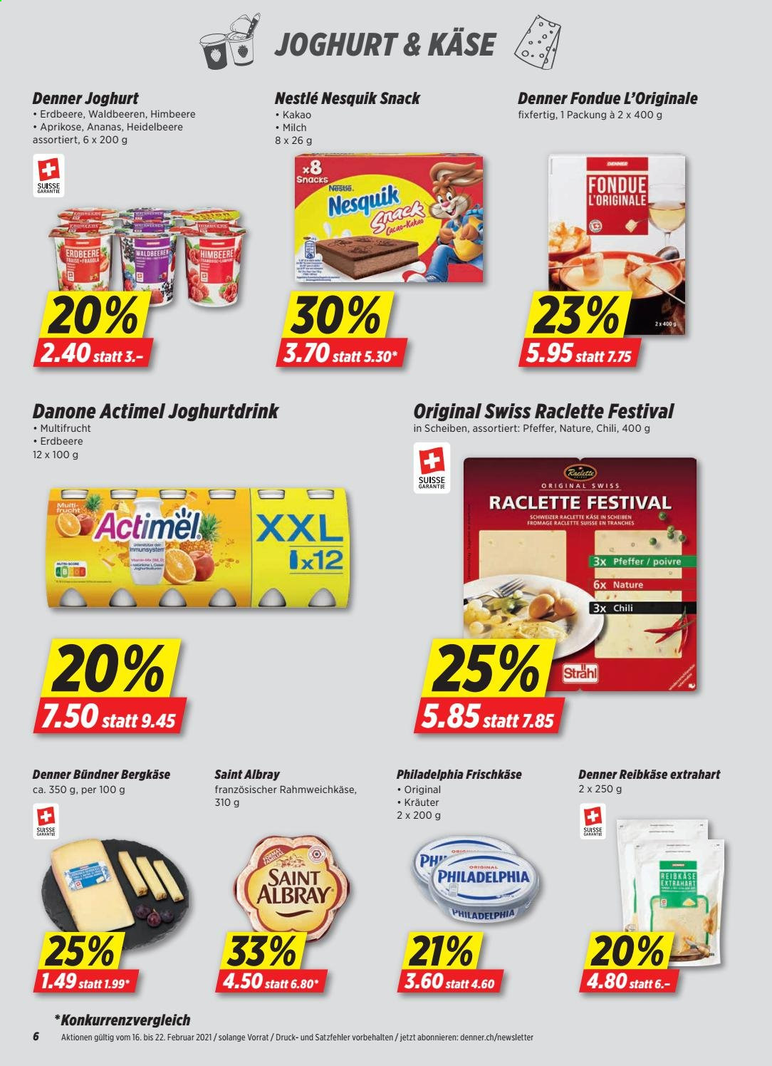Volantino Denner - 16.2.2021 - 22.2.2021. Pagina 6