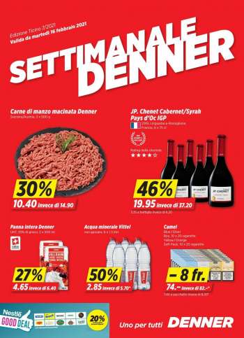 Volantino Denner - 16.2.2021 - 22.2.2021.