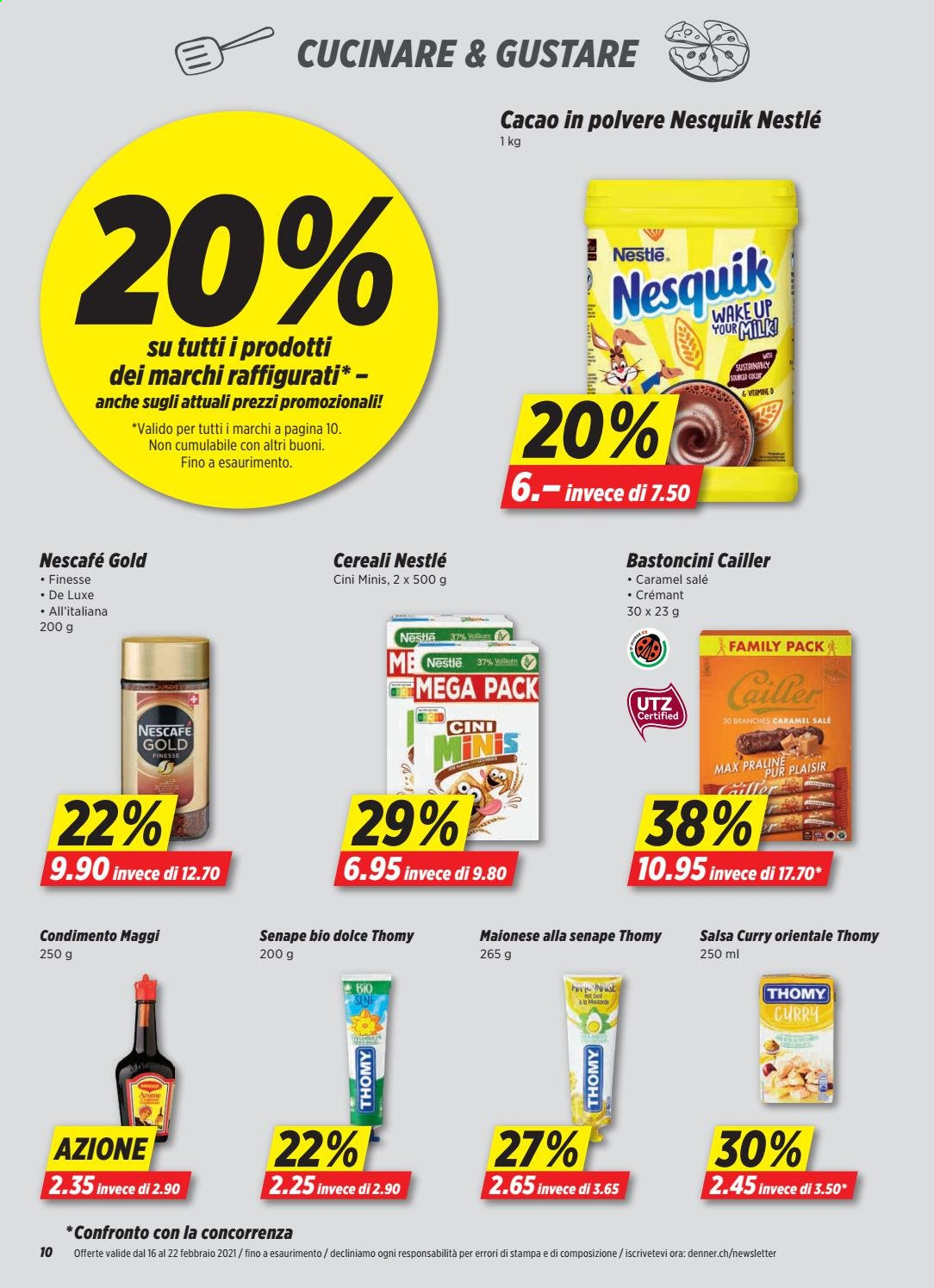 Catalogue Denner - 16.2.2021 - 22.2.2021. Page 10