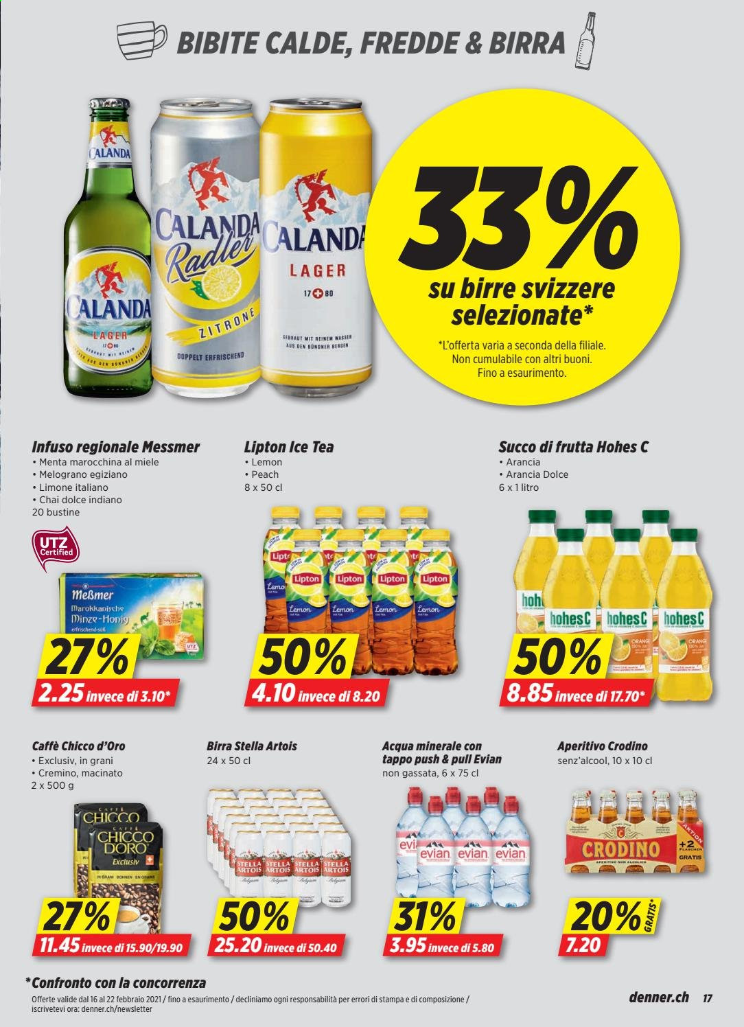Catalogue Denner - 16.2.2021 - 22.2.2021. Page 17
